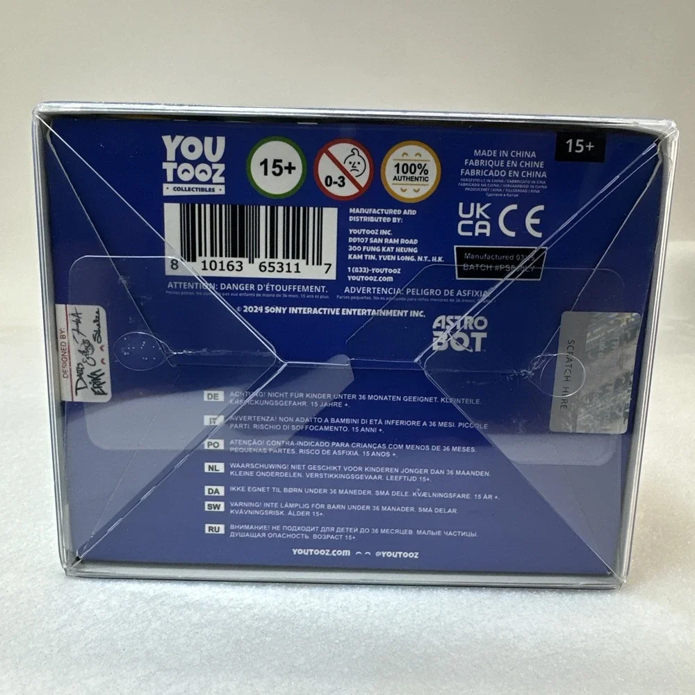 Official PlayStation Astro Bot YouTooz Vinyl Figure New Factory Sealed